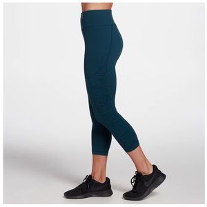 3/$25 CALIA High Rise Smocked Capri Leggings